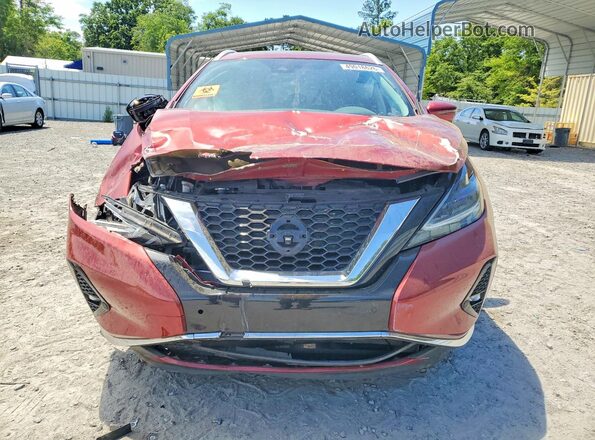 5N1AZ2MJ0KN129012 2019 NISSAN MURANO Red Front view