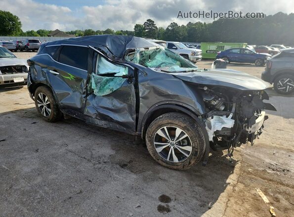 5N1AZ2MJ1KN153738 2019 NISSAN MURANO Gray Przód prawy