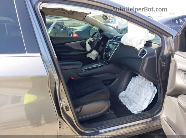 5N1AZ2MJ3KN106968 2019 NISSAN MURANO Black წინა სალონის ხედი