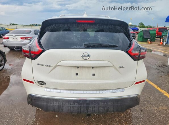 5N1AZ2MJ4KN134147 2019 NISSAN MURANO White Вид ззаду