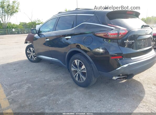 5N1AZ2MJ4KN138652 2019 NISSAN MURANO Черный Задняя левая четверть