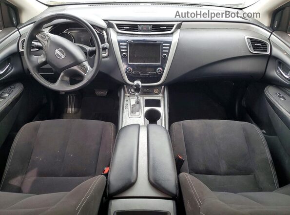 5N1AZ2MJ7KN142422 2019 NISSAN MURANO Gray Առջևի վահանակի տեսք