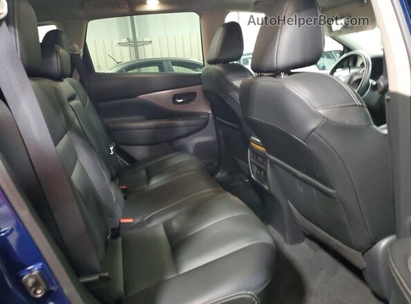 5N1AZ2MS0KN102790 2019 NISSAN MURANO Blue Вид задньої частини салону