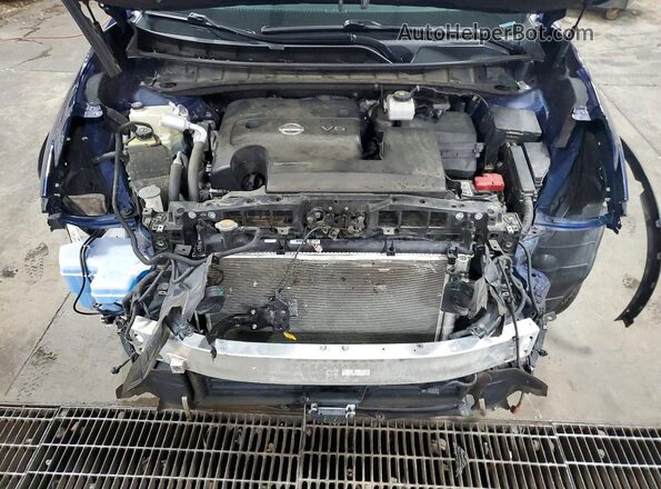5N1AZ2MS0KN102790 2019 NISSAN MURANO Blue Вид підкапотного простору