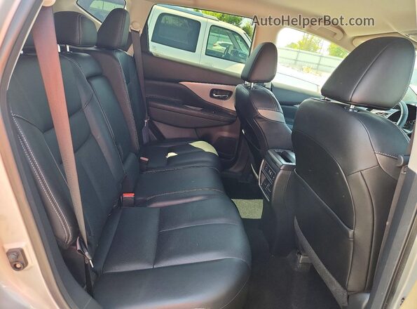 5N1AZ2MS0KN145204 2019 NISSAN MURANO Серебряный Вид задних сидений