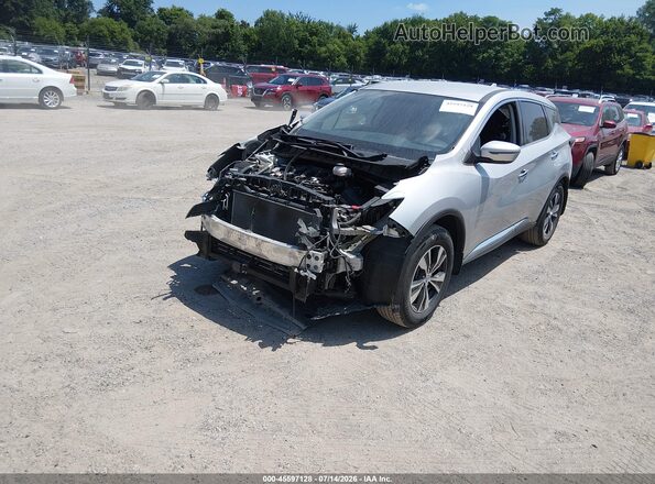 5N1AZ2MS0KN146837 2019 NISSAN MURANO Silver Передня ліва чверть