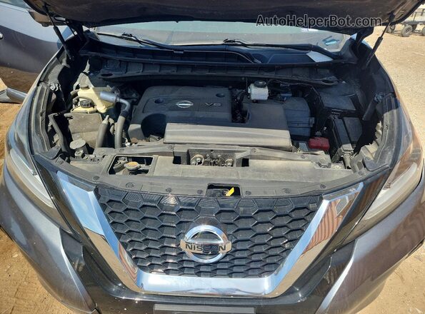5N1AZ2MS0KN150967 2019 NISSAN MURANO Gray Вид задньої частини салону
