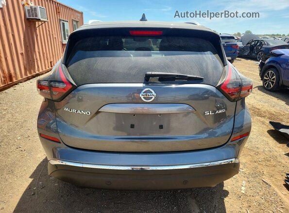 5N1AZ2MS0KN150967 2019 NISSAN MURANO Gray Вид ззаду