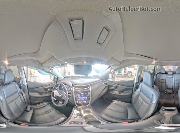 5N1AZ2MS0KN151116 2019 NISSAN MURANO Black Widok wnętrza 360 stopni
