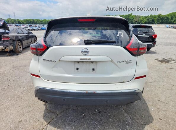 5N1AZ2MS0KN160026 2019 NISSAN MURANO Белый Вид сзади