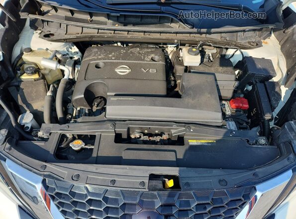 5N1AZ2MS1KN102829 2019 NISSAN MURANO White Շարժիչի բաժամունքի տեսք