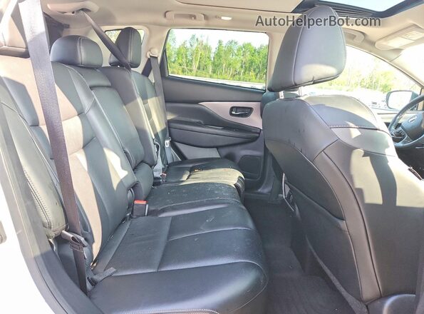 5N1AZ2MS1KN102829 2019 NISSAN MURANO White Սալոնի հետևի տեսք
