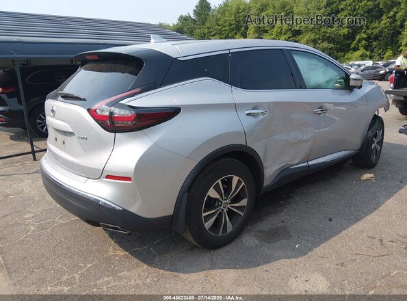 5N1AZ2MS1KN123261 2019 NISSAN MURANO Silver Trasero derecho