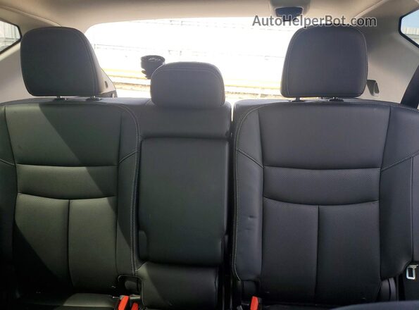 5N1AZ2MS2KN108526 2019 NISSAN MURANO Серебряный Вид задних сидений