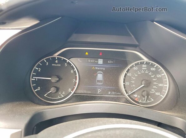 5N1AZ2MS2KN163851 2019 NISSAN MURANO Белый Вид щитка приборов