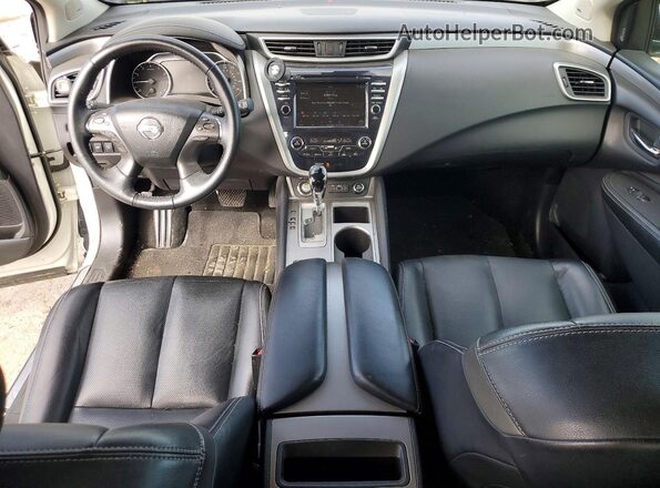 5N1AZ2MS2KN163851 2019 NISSAN MURANO Белый Вид панели приборов