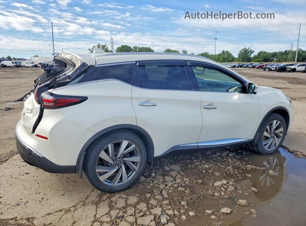 5N1AZ2MS2KN163851 2019 NISSAN MURANO Белый Задняя правая четверть