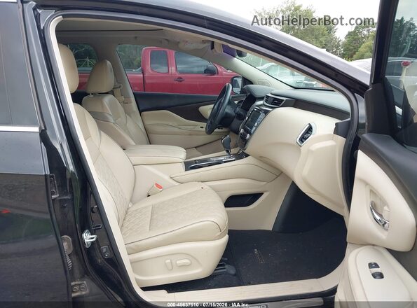 5N1AZ2MS3KN145519 2019 NISSAN MURANO Black Vista interior delantera
