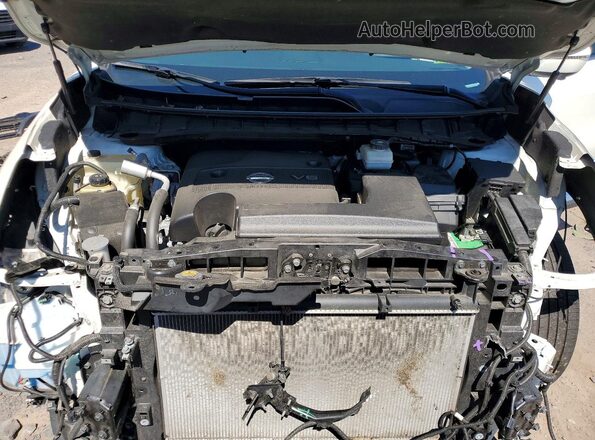 5N1AZ2MS4KN125702 2019 NISSAN MURANO White Vista del compartimento del motor