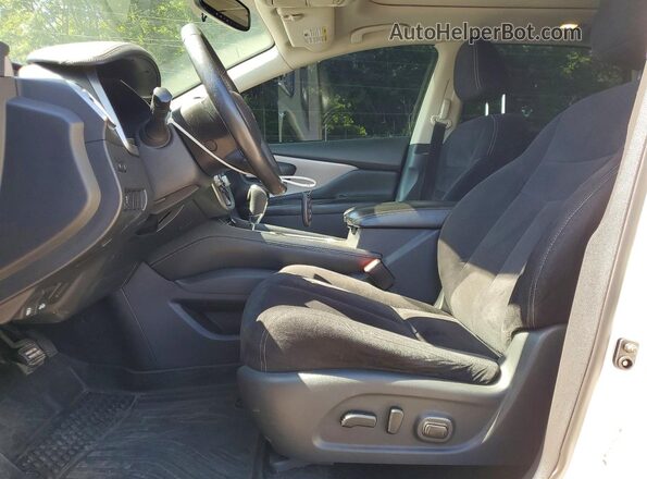 5N1AZ2MS4KN125702 2019 NISSAN MURANO White Vista interior delantera