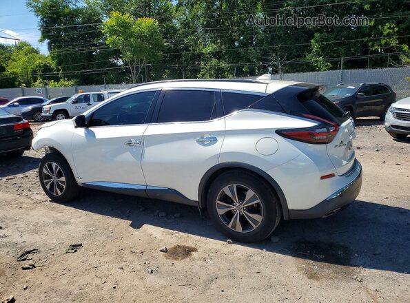 5N1AZ2MS4KN125702 2019 NISSAN MURANO White Trasero izquierdo
