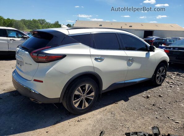 5N1AZ2MS4KN125702 2019 NISSAN MURANO White Trasero derecho