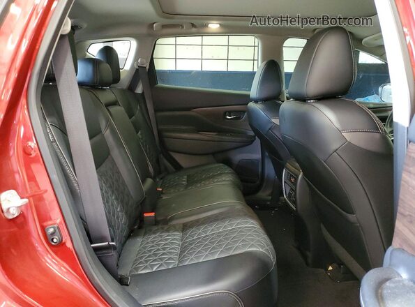 5N1AZ2MS4KN143844 2019 NISSAN MURANO Красный Вид задней части салона