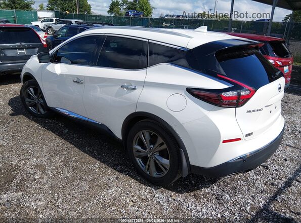 5N1AZ2MS5KN104826 2019 NISSAN MURANO White Trasero izquierdo