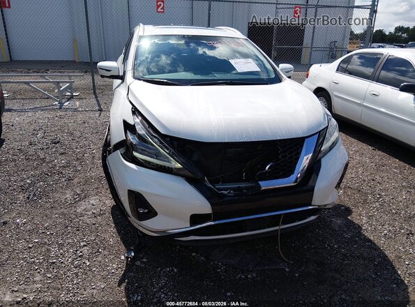 5N1AZ2MS5KN104826 2019 NISSAN MURANO White Vista frontal