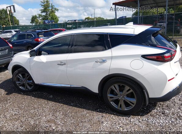 5N1AZ2MS5KN104826 2019 NISSAN MURANO White Vista interior de 360 grados