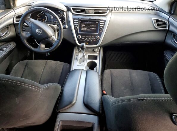 5N1AZ2MS5KN130780 2019 NISSAN MURANO Gray წინა პანელის ხედი