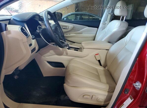 5N1AZ2MS5KN135770 2019 NISSAN MURANO Red Front interior view