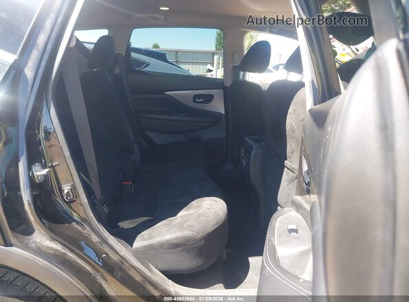 5N1AZ2MS7KN106870 2019 NISSAN MURANO Black Widok naklejki z numerem VIN