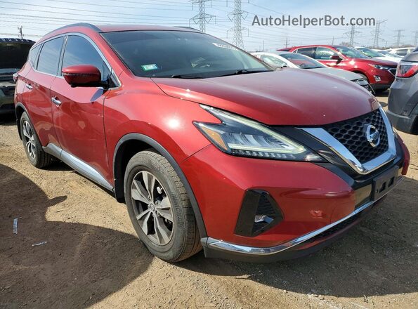 5N1AZ2MS7KN120641 2019 NISSAN MURANO Red წინა მარჯვენა
