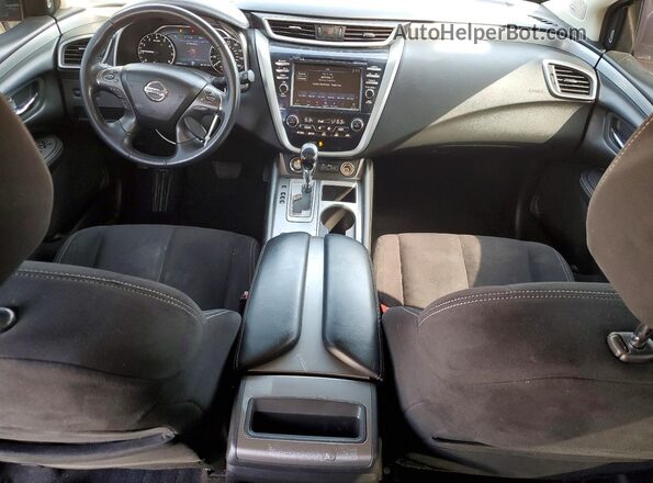 5N1AZ2MS7KN120641 2019 NISSAN MURANO Red წინა პანელის ხედი