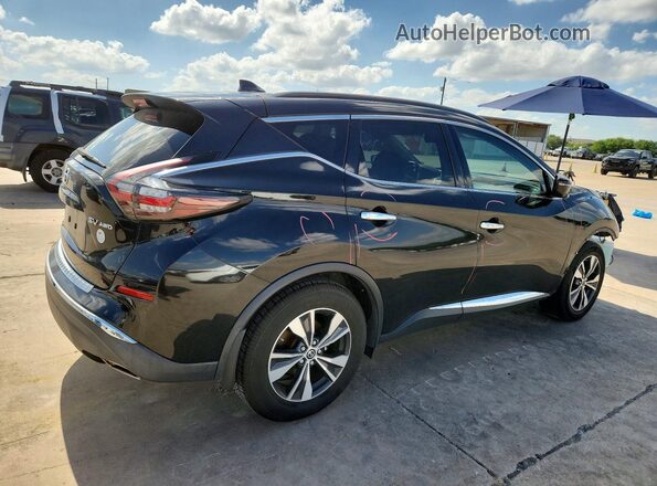 5N1AZ2MS7KN130554 2019 NISSAN MURANO Black Задня права чверть
