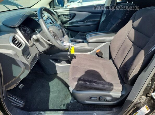 5N1AZ2MS7KN130554 2019 NISSAN MURANO Black Вид салону спереду