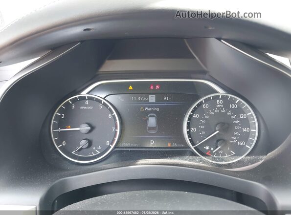 5N1AZ2MS7KN136418 2019 NISSAN MURANO Gray Հետևի նստատեղերի տեսք