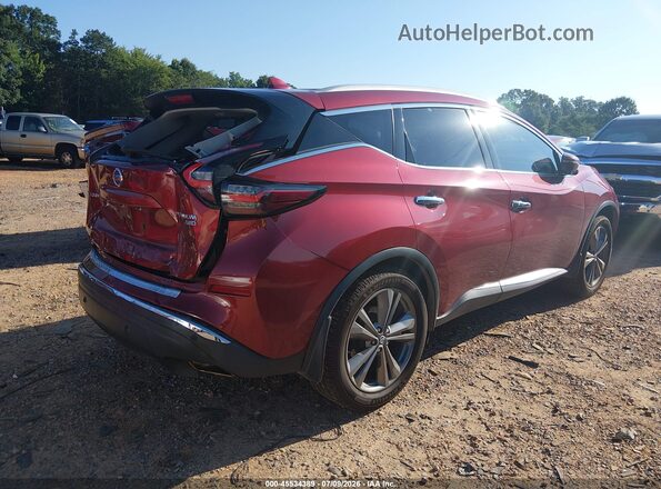 5N1AZ2MS7KN150545 2019 NISSAN MURANO Red Tył prawy