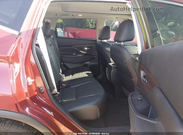 5N1AZ2MS7KN150545 2019 NISSAN MURANO Red Widok naklejki z numerem VIN