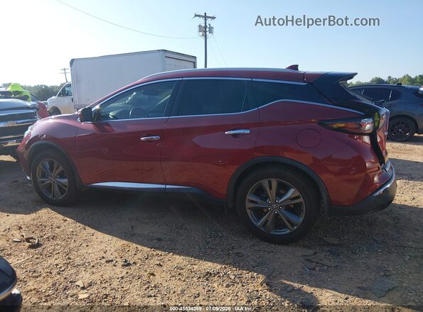 5N1AZ2MS7KN150545 2019 NISSAN MURANO Red Widok wnętrza 360 stopni