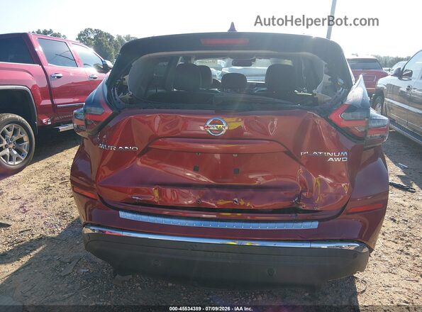 5N1AZ2MS7KN150545 2019 NISSAN MURANO Red 