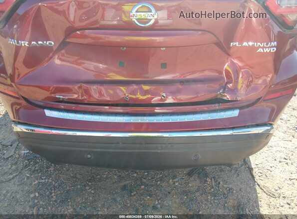 5N1AZ2MS7KN150545 2019 NISSAN MURANO Red 