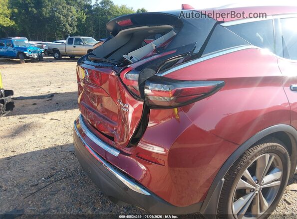 5N1AZ2MS7KN150545 2019 NISSAN MURANO Red 