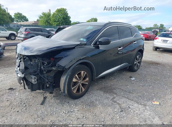 5N1AZ2MS7KN166745 2019 NISSAN MURANO Black Przód lewy