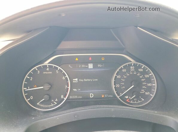 5N1AZ2MSXKN101971 2019 NISSAN MURANO Black Instrument cluster view