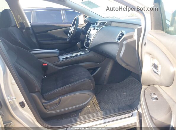 5N1AZ2MSXKN136901 2019 NISSAN MURANO Silver Front interior view