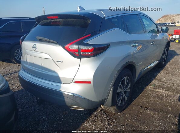 5N1AZ2MSXKN136901 2019 NISSAN MURANO Silver Rear right
