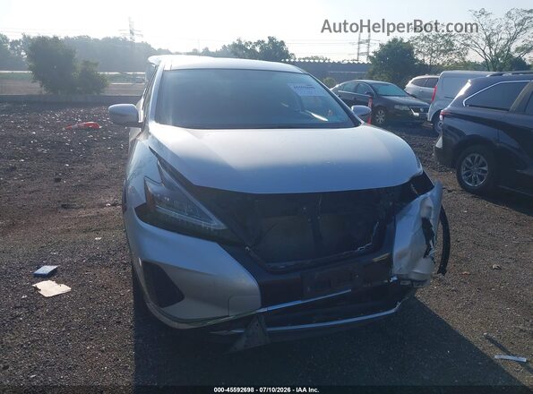 5N1AZ2MSXKN136901 2019 NISSAN MURANO Silver Instrument cluster view