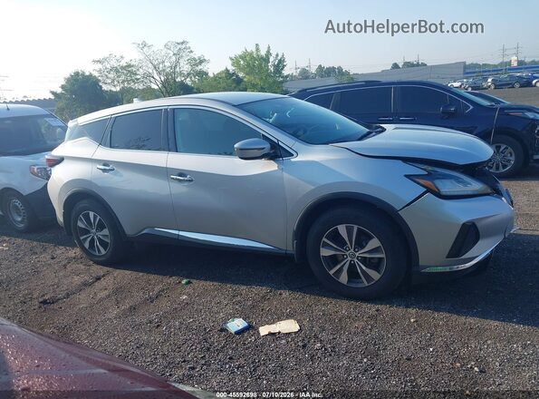 5N1AZ2MSXKN136901 2019 NISSAN MURANO Silver Rear interior view